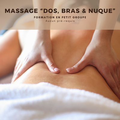 Massages dos bras nuque